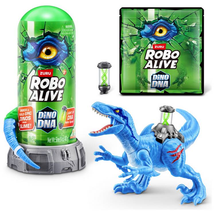 Robo Alive Dino DNA light-up helix spine figure (British brand)
