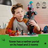 LEGO Minecraft Enderman Tower building set 867 pieces (British brand)