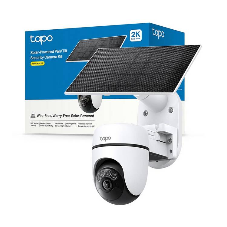 Tapo C610 solar-powered pan/tilt security camera (British brand)