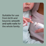 Tommee Tippee electric baby nail file with travel case, UK version