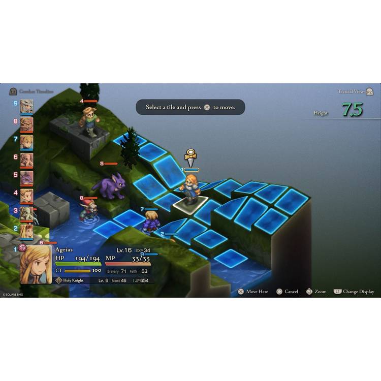 Final Fantasy Tactics Ivalice Chronicles Switch game, imported from the UK