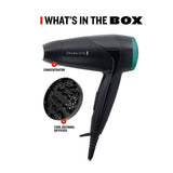 Remington travel hair dryer with diffuser - British product