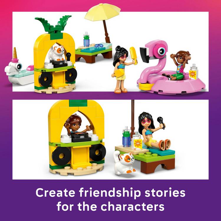 LEGO Friends pool party set 99 pieces, UK version