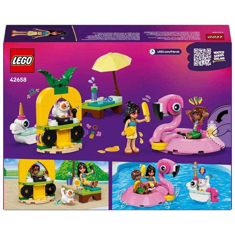 LEGO Friends pool party set 99 pieces, UK version
