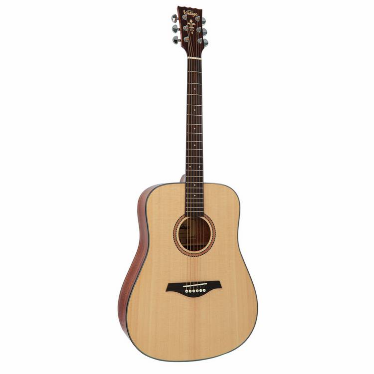 Vintage V1350 Performer acoustic folk guitar, UK version