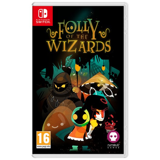 Folly of the Wizards Nintendo Switch game card, imported from the UK
