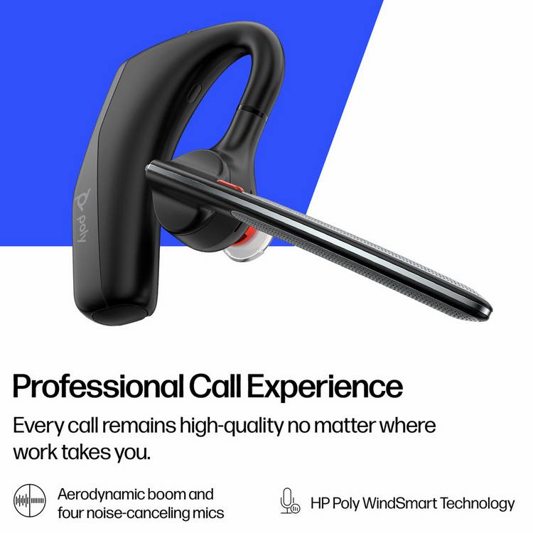 HP Poly Voyager Legend 30 Bluetooth headset (British brand)