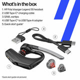 HP Poly Voyager Legend 30 Bluetooth headset (British brand)