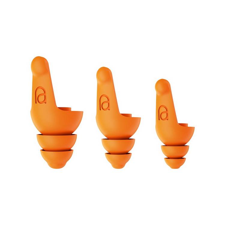 Mixx ear plugs with silicone tips for hearing protection - British product