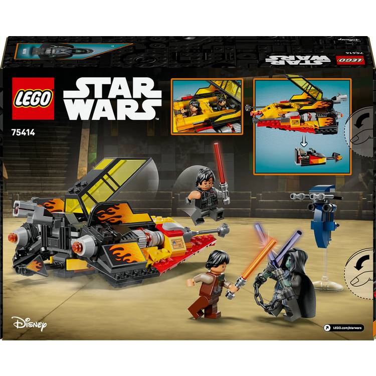 LEGO Star Wars Force Burner Snowspeeder toy 75414, UK version