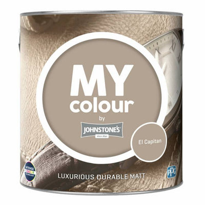 Argos Johnstone's MY colour Durable Matt El Capitan Paint 2.5L- Buy online at McGrocer