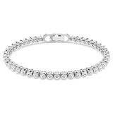 Swarovski rhodium plated crystal Imber Emily tennis bracelet 18cm (British brand)