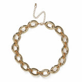 Argos Revere Freedom Gold-tone Open Link Chain Necklace 40cm- Buy online at McGrocer