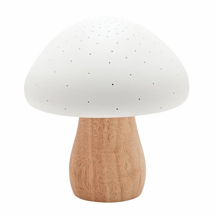 Hestia mushroom table lamp 20cm (British brand)