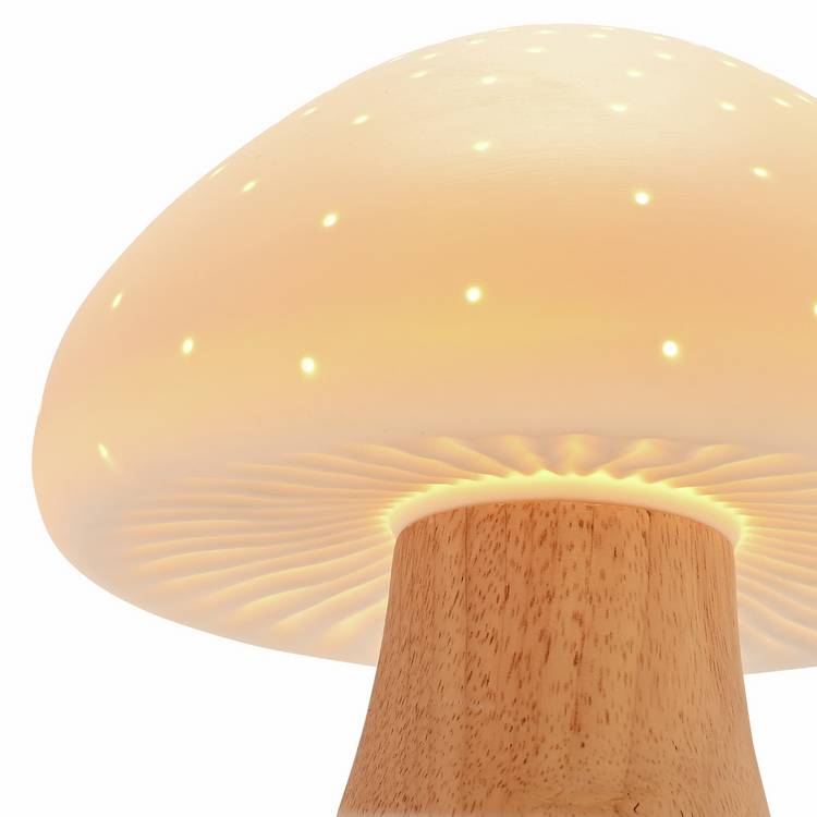Hestia mushroom table lamp 20cm (British brand)