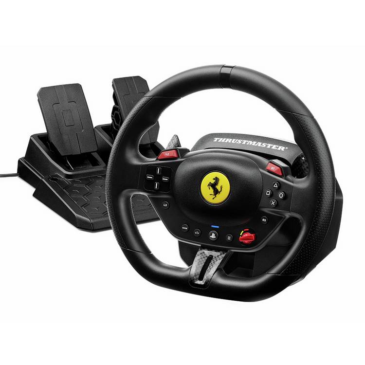 Thrustmaster T98 Ferrari 296 GTB racing wheel, UK version