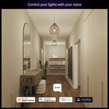 Philips Hue Essential B22 smart light bulb, pack of 1 (British brand)