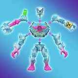 MrBeast Lab Fusion action figure pack with 5 figures (British brand)
