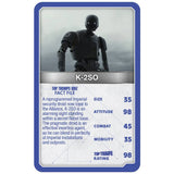 Top Trumps Star Wars Droids card game for kids (British brand)