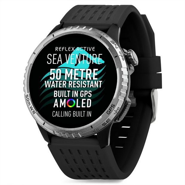 Reflex Active SeaVenture AMOLED GPS smart watch - British product