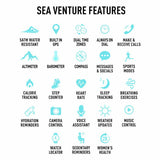 Reflex Active SeaVenture AMOLED GPS smart watch - British product