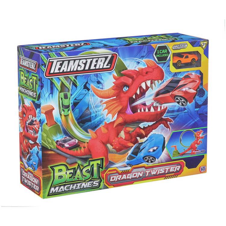 Teamsterz Dragon Twister toy track set with car - British product