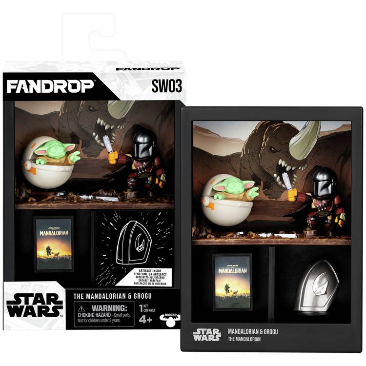 FANDROP Star Wars Mandalorian Grogu collectible diorama - British product