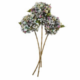 Argos Home artificial blue hydrangea stems 3 pack 61cm - British product