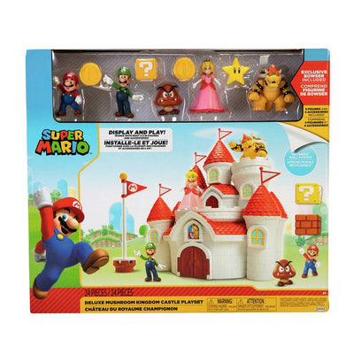 Argos Super Mario Mushroom Kingdom 2.5 inch Figure Playset- Buy online at McGrocer