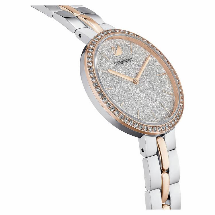 Swarovski Cosmopolitan bracelet watch rose gold stainless steel 40mm - British product
