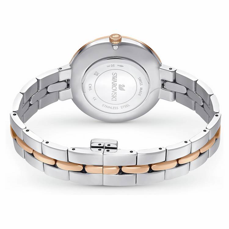 Swarovski Cosmopolitan bracelet watch rose gold stainless steel 40mm - British product