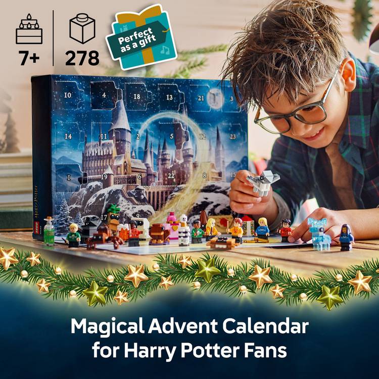 LEGO Harry Potter Advent Calendar 2025, imported from the UK