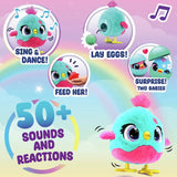 Funtasy Family Chick A Boo interactive plush toy - British product