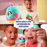 Funtasy Family Chick A Boo interactive plush toy - British product