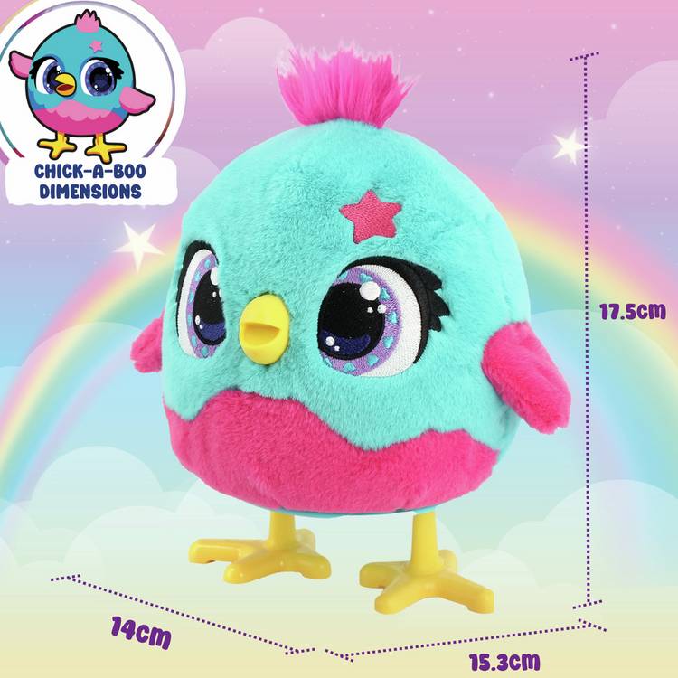 Funtasy Family Chick A Boo interactive plush toy - British product
