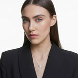 Swarovski rhodium plated heart necklace 38cm - British product