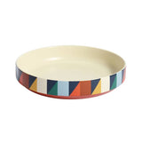 Habitat Geo Cube stoneware pasta bowls set of 4 - British product