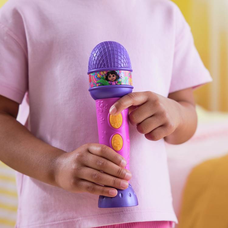 Dora toy microphone Rainforest Rhythms, imported from the UK