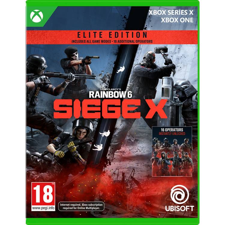Tom Clancy's Rainbow Six Siege X Elite Edition game disc, UK version