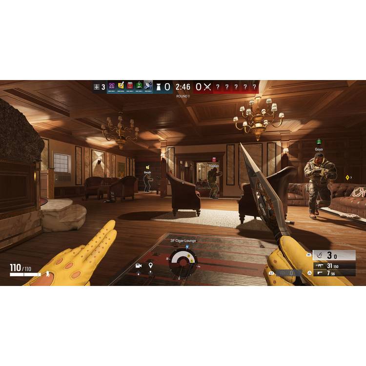 Tom Clancy's Rainbow Six Siege X Elite Edition game disc, UK version