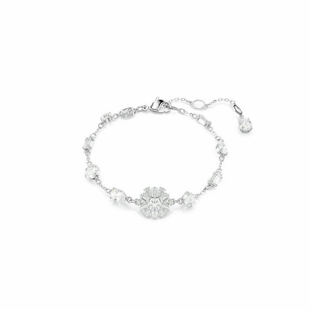 Swarovski Idyilla rhodium plated crystal bracelet, imported from the UK
