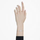 Swarovski Idyilla rhodium plated crystal bracelet, imported from the UK