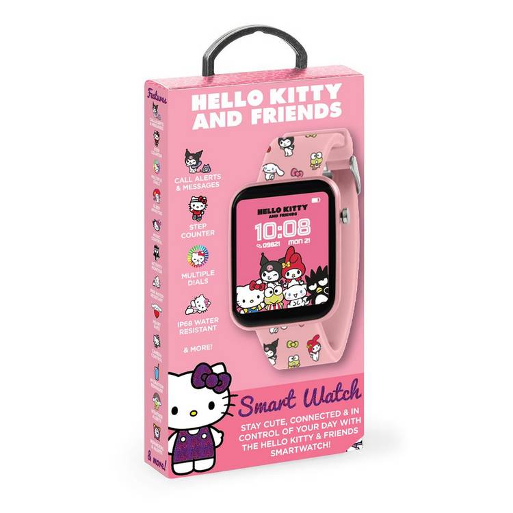 Hello Kitty kids pink smart watch one size, UK version