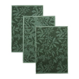 Argos Home tea towels green foliage pack of 3 - British product
