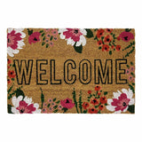 Primeur floral natural doormat 60x40cm, UK version