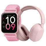 Argos Tikkers Kids Pink Smart Watch and Over-Ear Headphone Set- Buy online at McGrocer