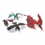 Dreamworks Dragons Final Battle Set with Toothless and Vikings, UK version