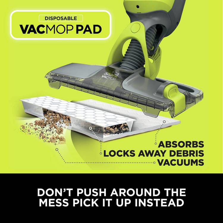 Shark VacMop 16 disposable hard floor pad refills - British product