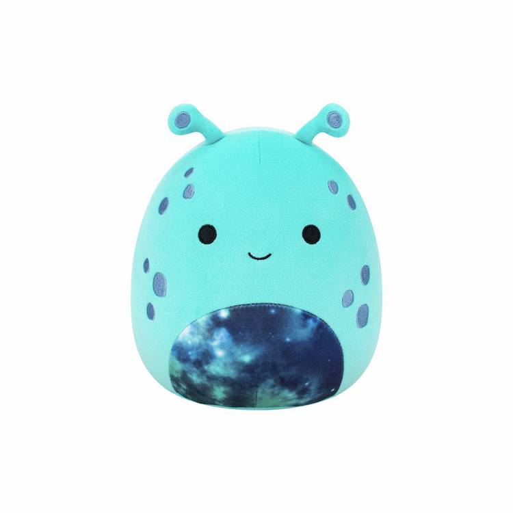 Squishmallows soft toy Garth Teal Alien 7.5 inch - British product