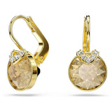 Argos Swarovski Gold Tone Plated Bella V Drop Earrings- Buy online at McGrocer